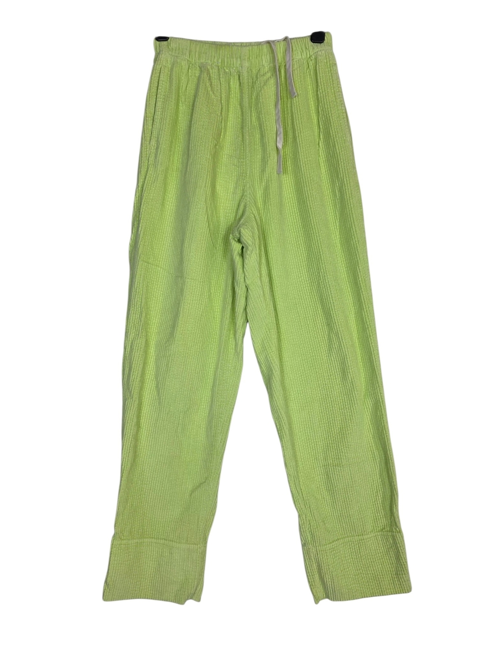 American Vintage Corduroy Neon Green Drawstring Pants